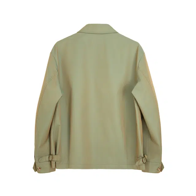 丹宁哲学 日本奢牌双色面料秋冬纯色标准英伦风夹克 男款