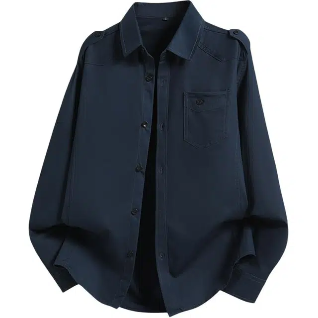 金盾 春秋季上衣衬衣外套衬衫 男款