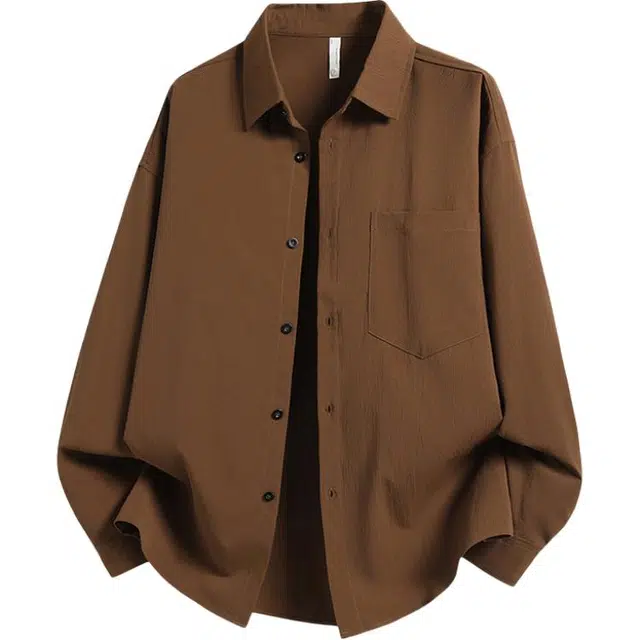 金盾 春秋季工装宽松衬衫 男款