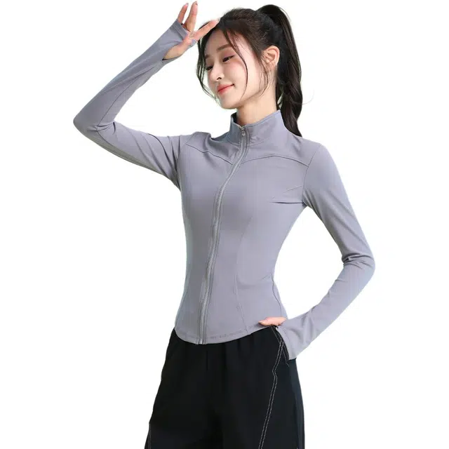 百思绒  户外运动绝美外套女春秋季  健身衣  女款