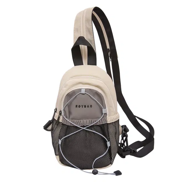 帕克熊 日常通勤森系风小物件收纳包 尼龙 双肩包 男女同款情侣款 多色