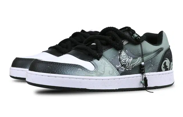 Nike EBERNON low prm white black