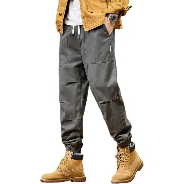 金盾 秋冬潮牌运动休闲裤 男款