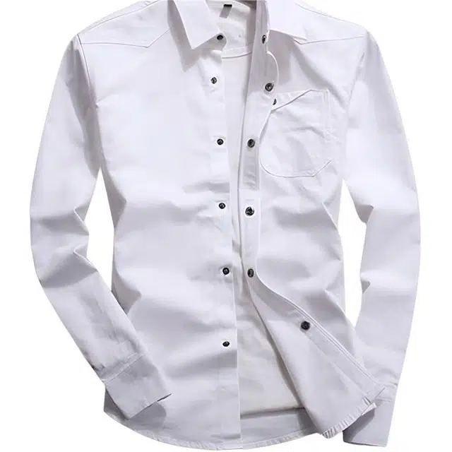 金盾 百搭休闲潮流长袖衬衫 男款