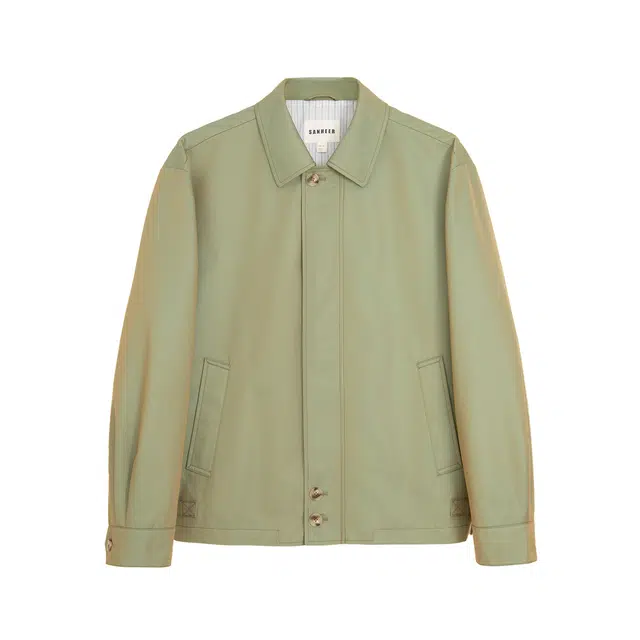 丹宁哲学 日本奢牌双色面料秋冬纯色标准英伦风夹克 男款