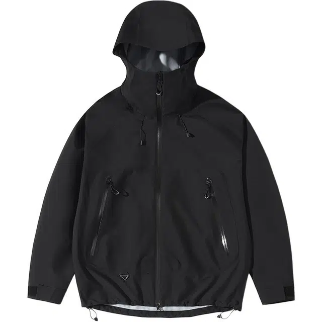 金盾 潮牌纯色连帽夹克外套 男女同款