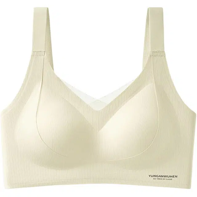 慕梵度 无痕固定杯提拉舒适透气内衣小胸聚拢侧收上托防下垂收副乳调整型无钢圈文胸 女款