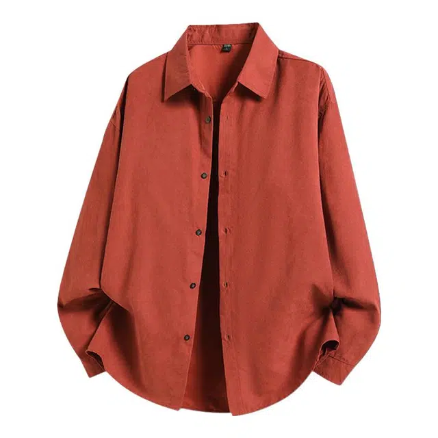 金盾 春季外套简约休闲百搭内搭打底长袖衬衫 男款