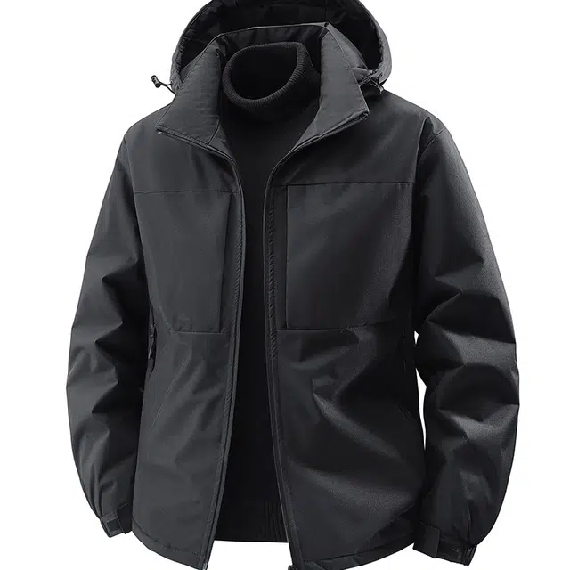 金盾 风衣防风秋冬季夹克外套 男款