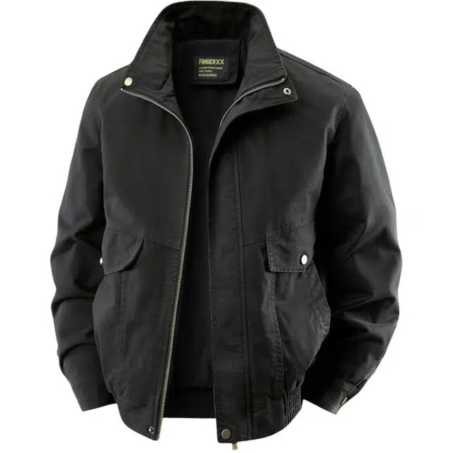 金盾 休闲时尚薄款飞行水洗夹克 男款