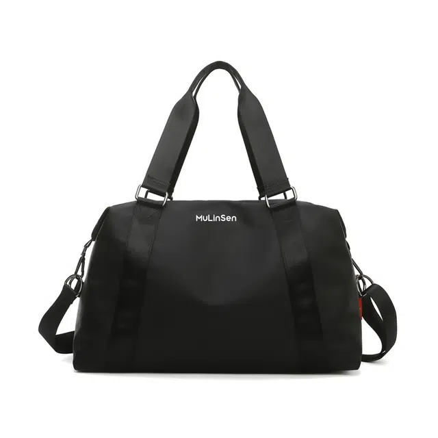 木林森 时尚简约大容量干湿分离防水提出游休闲百搭短途行李 尼龙 旅行包 男女同款情侣款 多色