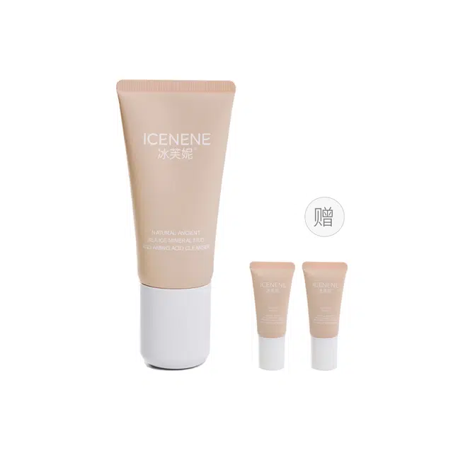 冰芙妮 天然矿物泥氨基酸温和洗面奶 舒缓保湿滋润清爽补水控油清洁 油性肤质干皮敏感肌混合肌