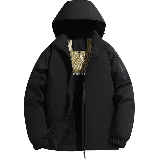 金盾 情侣防风防水外套棉服 男女同款