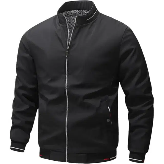 金盾 休闲潮流加绒立领夹克外套 男款