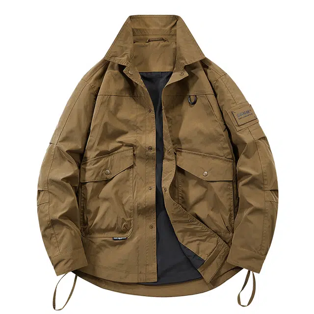 金盾 春秋飞行服潮牌韩版户外夹克外套 男款