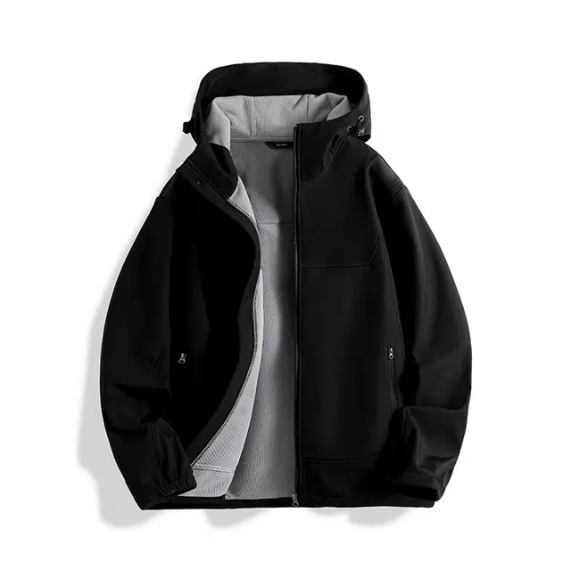 袋鼠  全天候系列 户外运动通勤简约连帽长袖  防水防紫外线耐磨速干超轻吸湿排汗防雨冲锋衣 女款