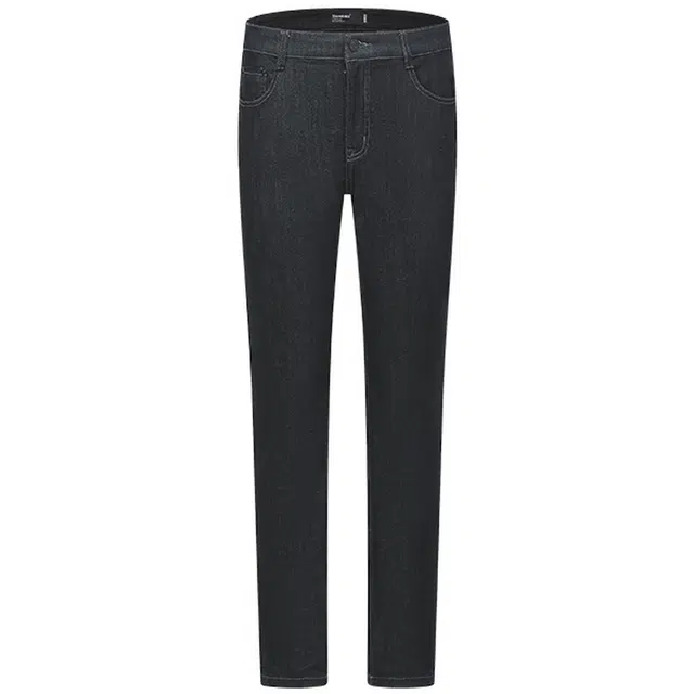 比音勒芬 复古明线字母图案休闲牛仔裤 男款