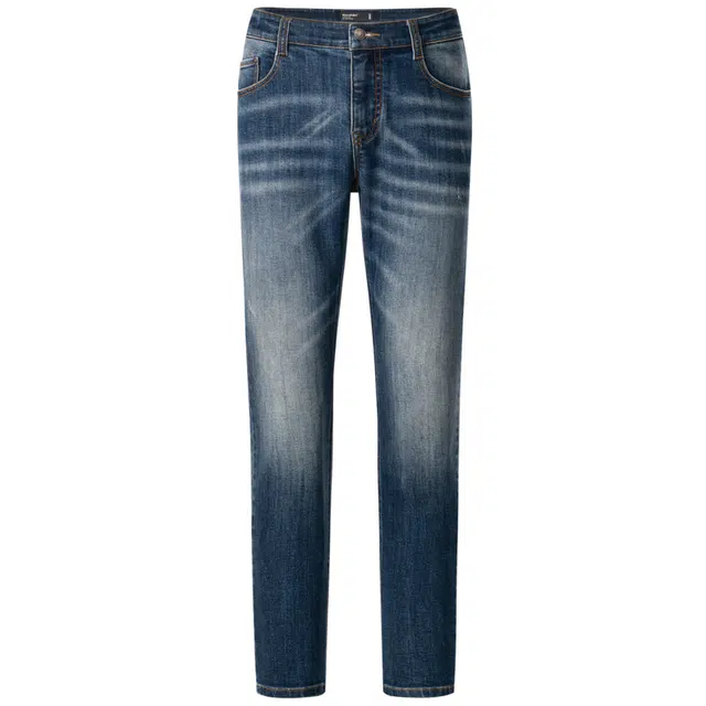 比音勒芬 弹力休闲个性复古亲肤牛仔裤 男款