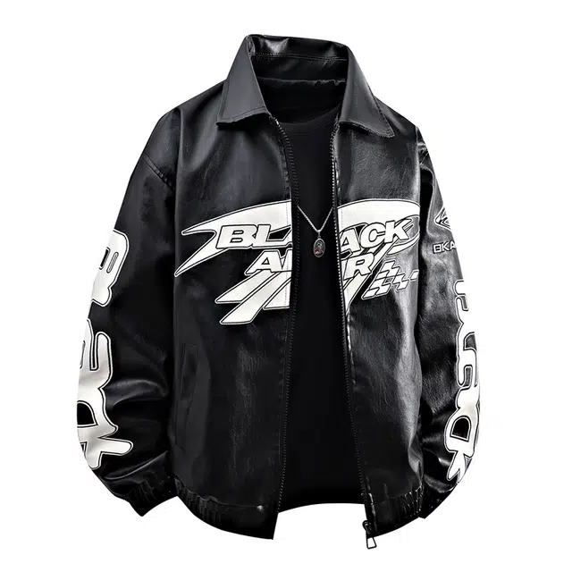 金盾 翻领机车服赛车服夹克外套 男款