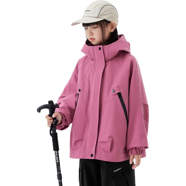 左西冲锋衣 舒适个性时尚潮流 儿童款