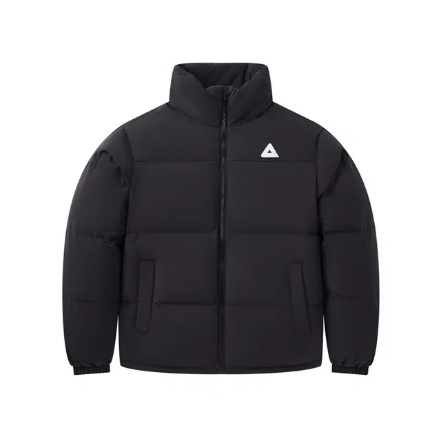 匹克 驭雪短羽升级版 三防科技经典纯色简约户外通勤校园冬季防污立领加厚保暖石墨烯驭热休闲微宽松中厚羽绒服 男女同款