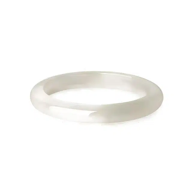 眰恦 马达加斯加料 温柔香槟色 一步一响 新中式古风清冷感玉镯#好运天然 玉髓 手镯 女款