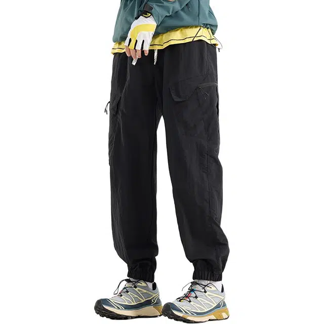 金盾 高街情侣速干裤休闲裤 男女同款