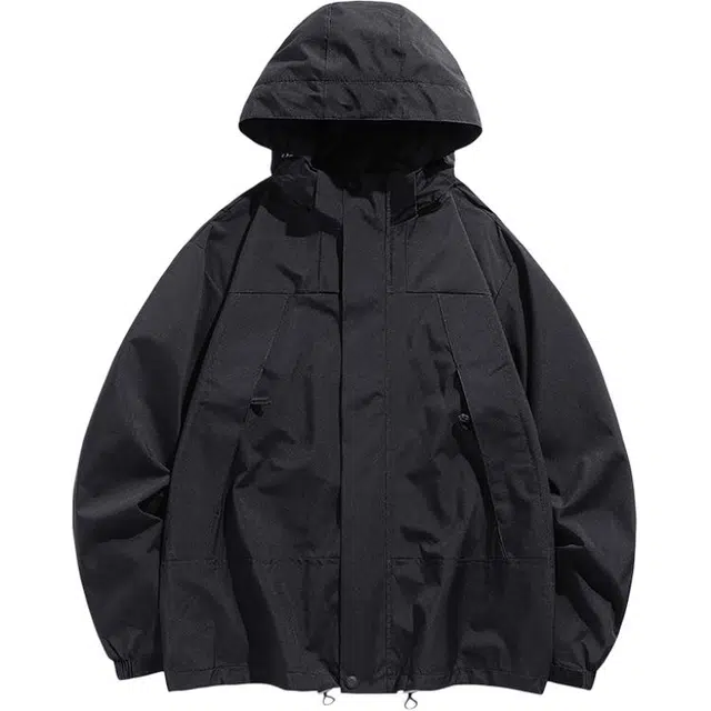 金盾 情侣户外单层风衣薄款透气防风防水夹克外套 男女同款