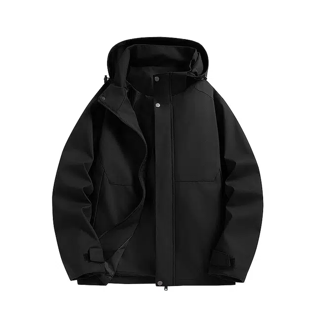 袋鼠  全天候系列 户外运动通勤简约纯色长袖  防水防紫外线耐磨速干超轻吸湿排汗防雨冲锋衣 女款