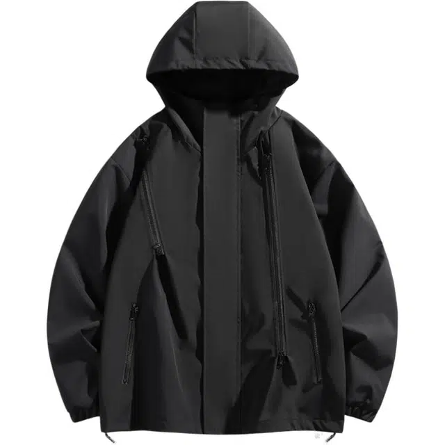 金盾 情侣户外单层风衣薄款透气防风防水长袖夹克外套 男女同款