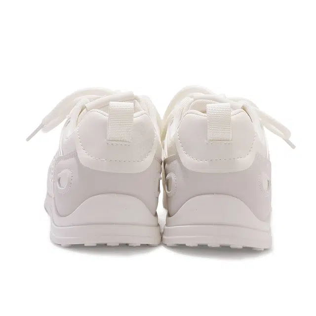 小众百搭设计感学院风休闲配裙小白鞋 减震耐磨 低帮 板鞋 女款 米白色