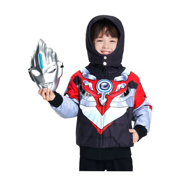 伊佳林 轻盈保暖时尚卡通棉衣 欧布 中小童