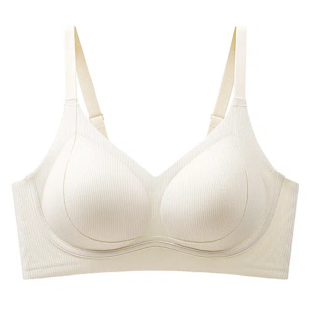 慕梵度 无痕舒适内衣女小胸聚拢反重力提拉无感上托收副乳防下垂无钢圈固定杯透气文胸 女款