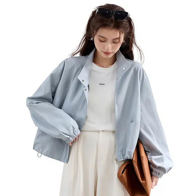 VICTORIA&VERA Vintage Collar Jacket