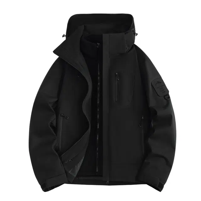 袋鼠  全天候系列 户外运动简约通勤长袖  防水防紫外线耐磨速干超轻吸湿排汗防雨冲锋衣 女款