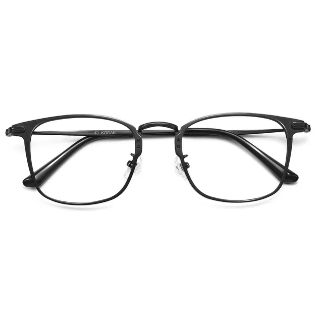 【可配度数】 苍木优品 超轻纯钛近视眼镜框男款黑色男士高端小众设计师款镜框架 合金钛 方形 光学镜架 男女同款情侣款