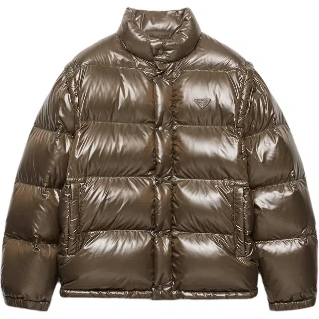 Prada Detachable Sleeve Down Jacket