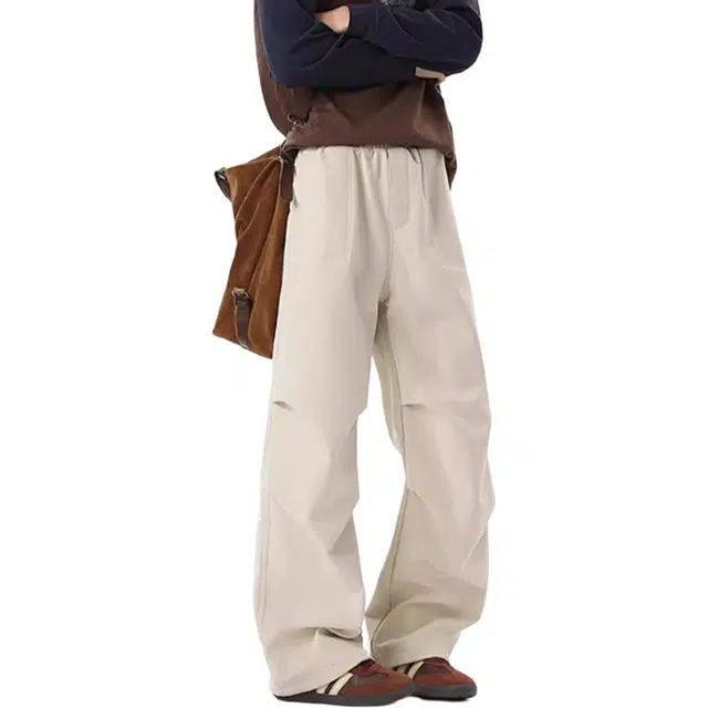 徐百货 美式复古风百搭登山裤春夏秋季工装伞兵裤宽松机能长裤休闲裤 男女同款