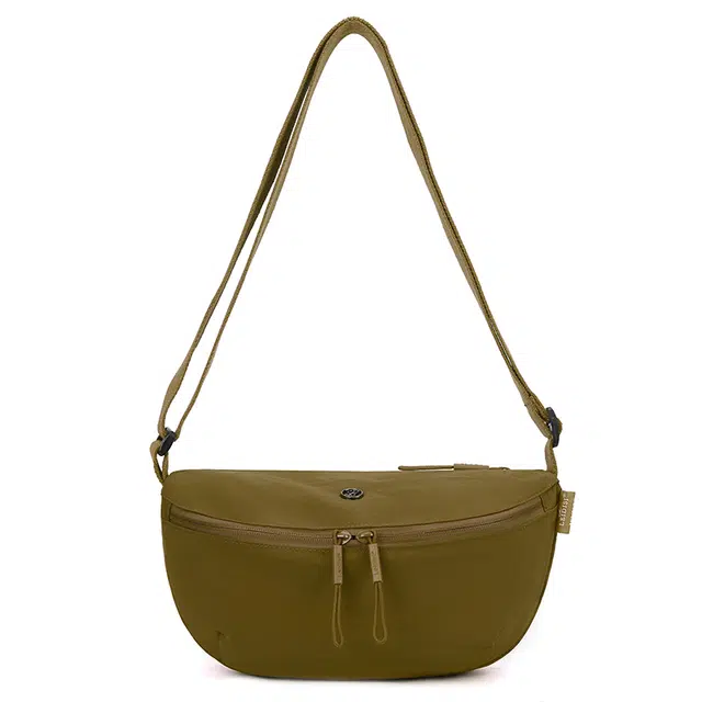 捷朗仕 超轻便秋冬百搭实用休闲通勤纯色 尼龙 单肩包 女款 多色