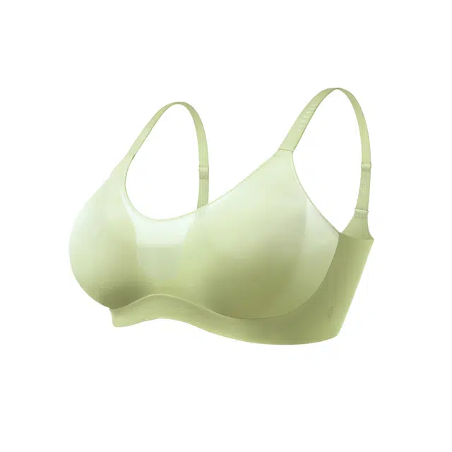 素肌良品 无痕无钢圈收副乳简约文胸 女款