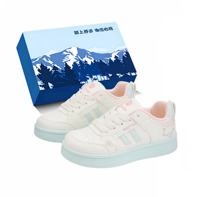 小鹿米利 港风原创小众面包鞋学生百搭休闲小白鞋 板鞋 女