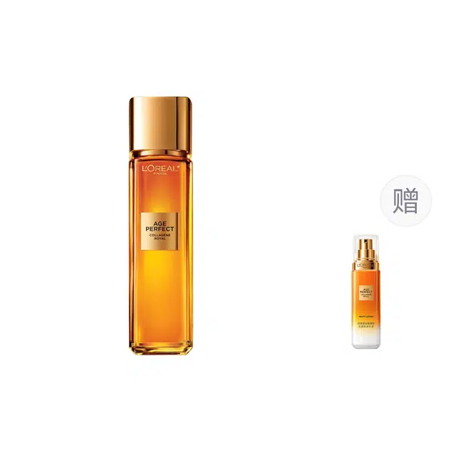 欧莱雅 金致臻颜花蜜精粹水爽肤水补水 保湿提亮紧致补水控油