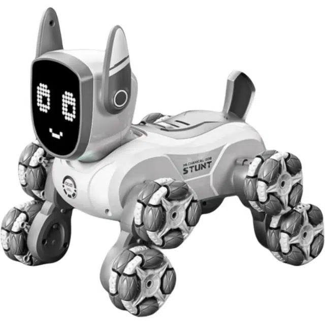 蒙柯 智能声控八轮特技机器狗 遥控动物