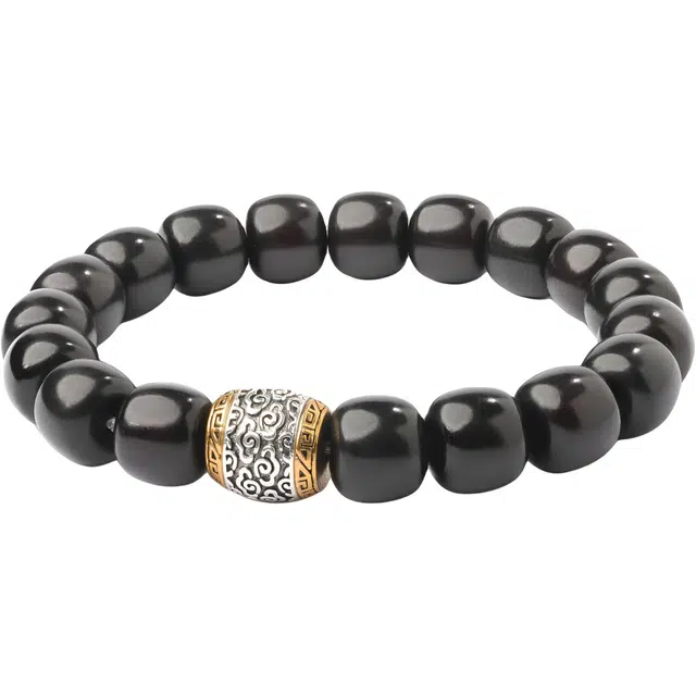 三檀小舍 国风国潮新中式平步青云吉祥平安 好寓意好运连连诸事顺利 文玩盘玩绕指柔礼盒 菩提根 手串 男女同款情侣款