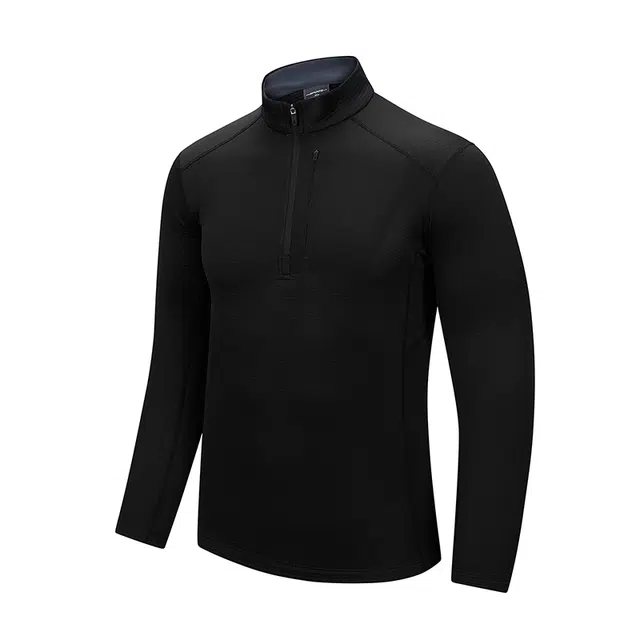 金盾 功能面料运动透气立领长袖卫衣 男款