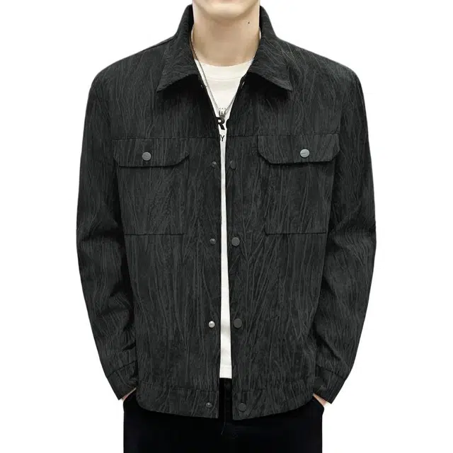 金盾 秋冬休闲潮流韩版简约时尚夹克 男款