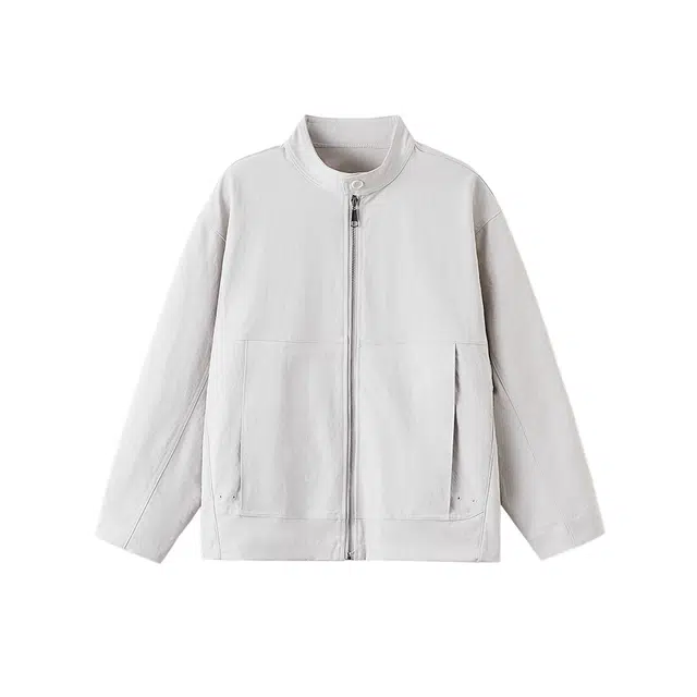 【dme】 美式高街宽松休闲立领外套潮牌设计感教练夹克 男女同款