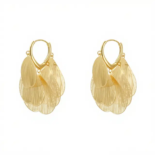 韵系 氛围感金属镂空蝶翼流苏 填单号 耳环 女款