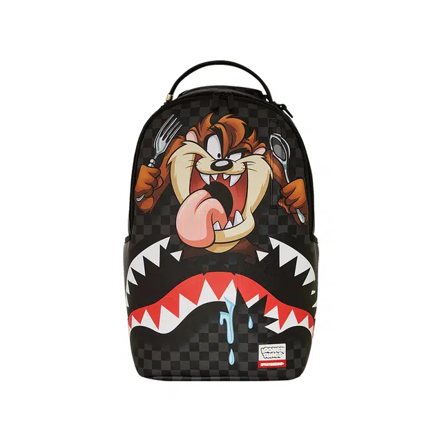 SPRAYGROUND Shark Logo Checkerboard Backpack
