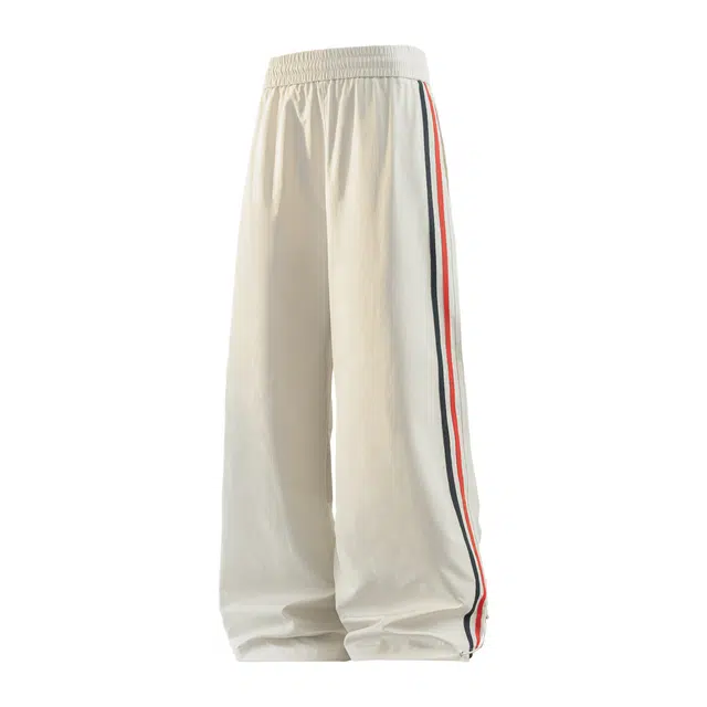 北欧攻略 美式潮流直筒简约宽松休闲裤 男女同款